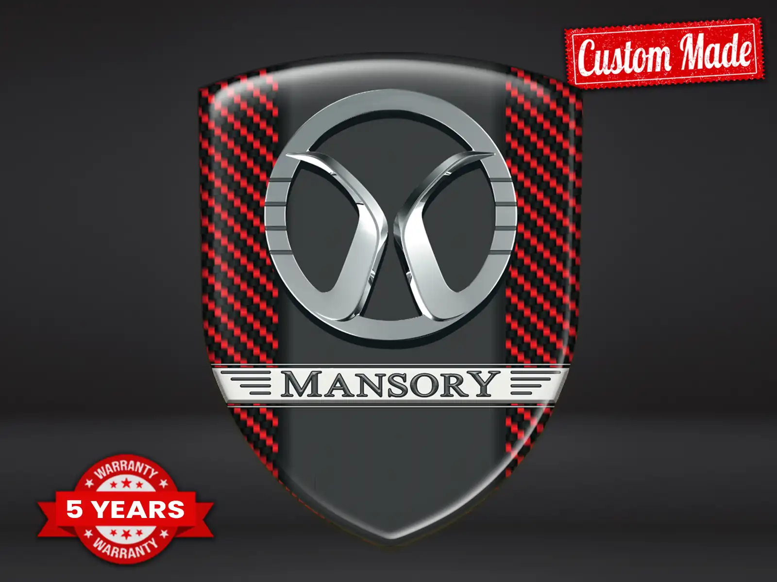 Mansory Adesivi Lunotto Auto Max Chic Durevoli Pro
